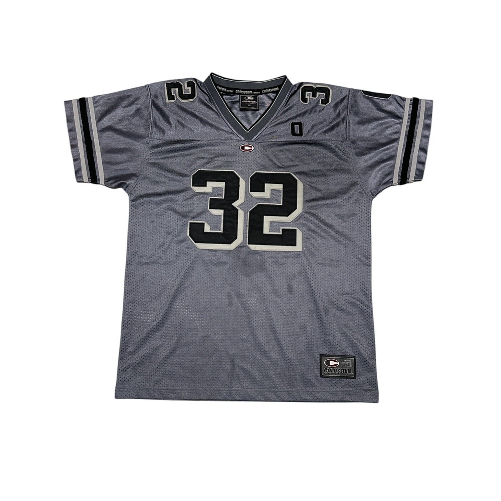 Oakland Raiders #32 Men's Colosseum The Authentic Embroidered Mesh Jersey SizeXL